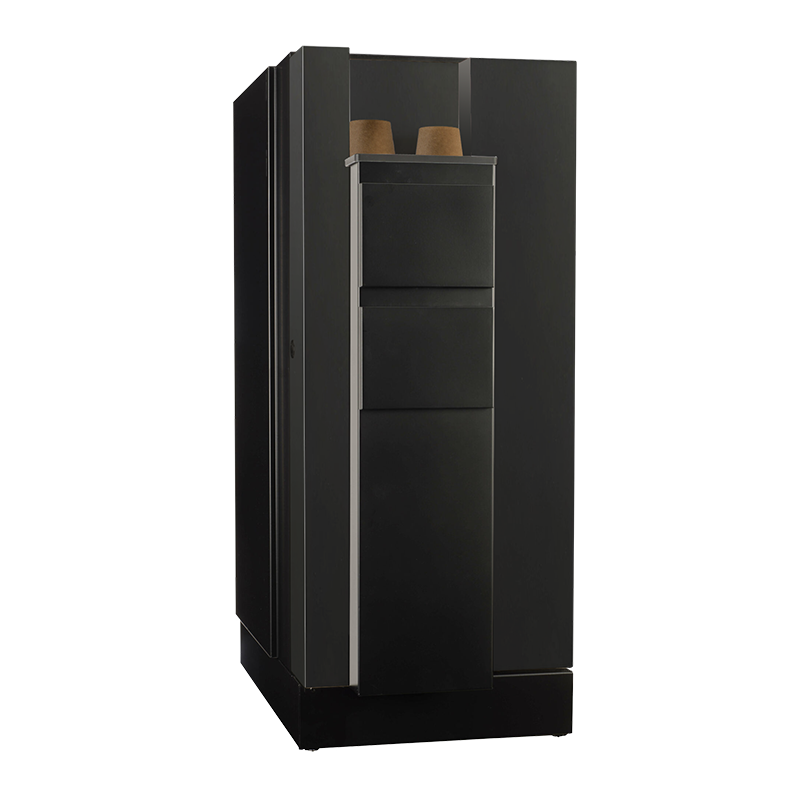 Base Cabinet Medium Black Full Spec Side