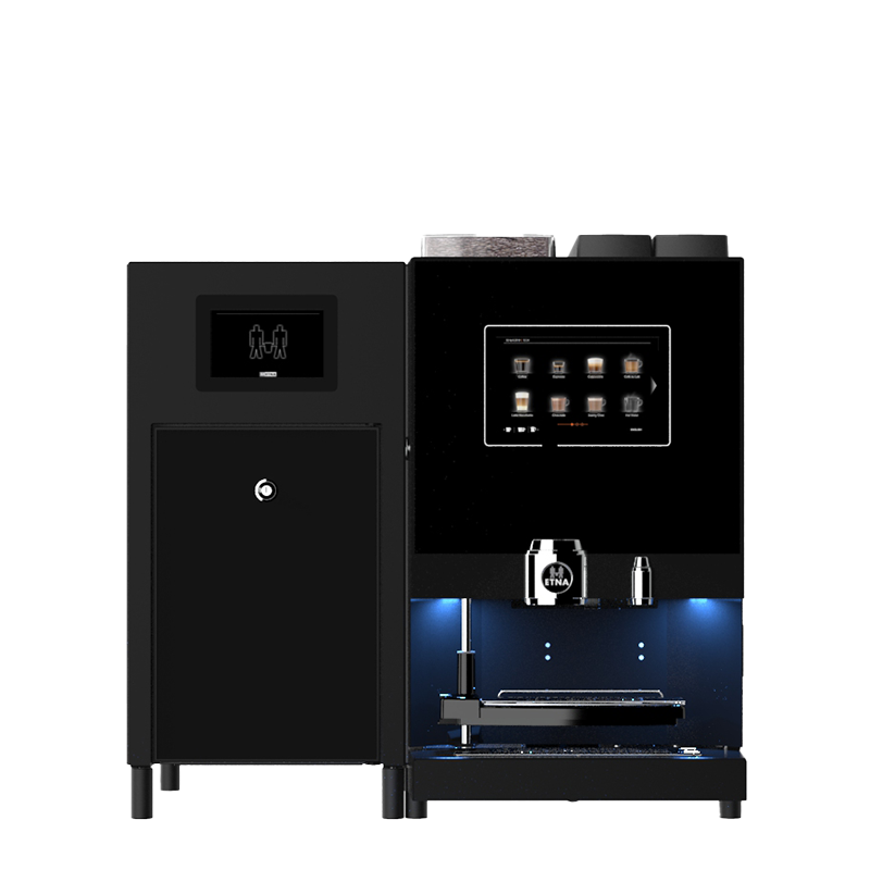 ETNA Dorado Espresso Compact Met ETNA Milkbase Connected