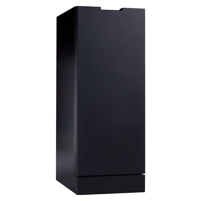 Base Cabinet Medium Black Basic Side